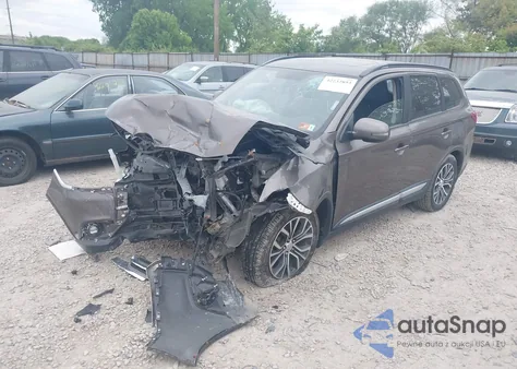 2016 Mitsubishi Outlander Sel from USA, damaged, VIN JA4AZ3A34GZ017940